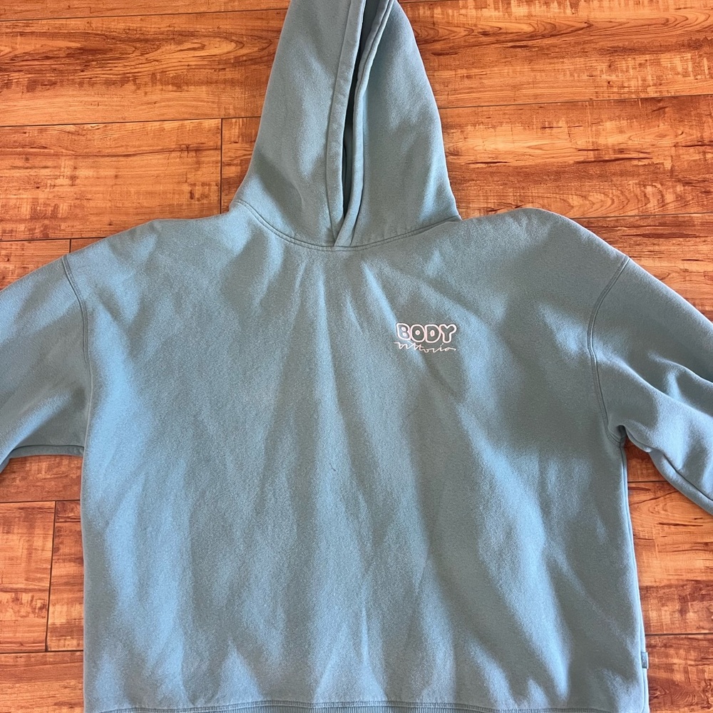 Teal hoodie